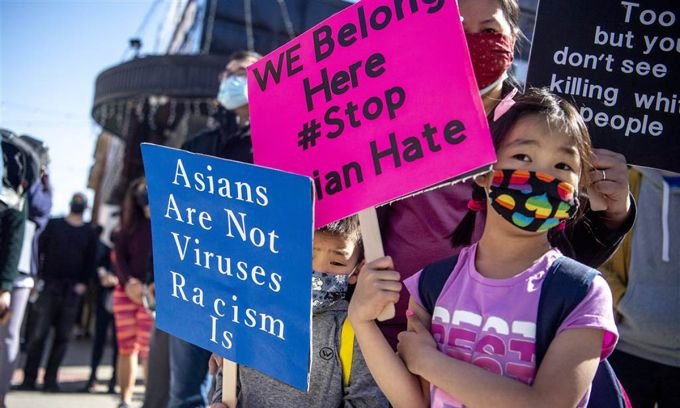 Protests across America against anti-Asian hate 2
