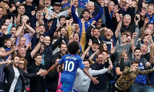 Chelsea won for the first time at home this season 3