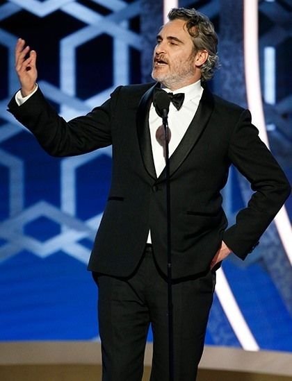 Joaquin Phoenix won the Golden Globe Award 2