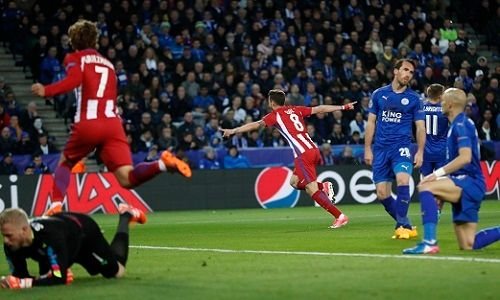 Leicester were eliminated in the quarterfinals of the Champions League after a draw with Atletico 0